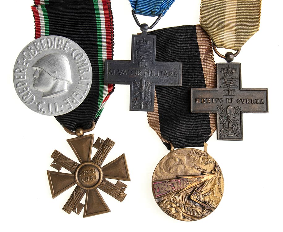 ITALY, KINGDOMLot of Four Medals ... 