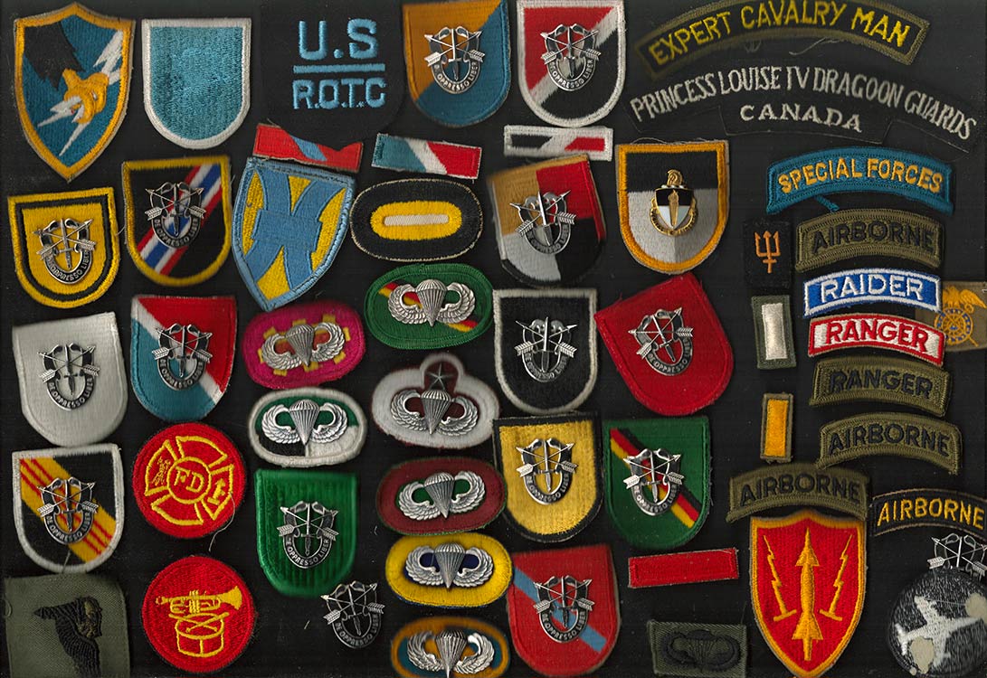 USALot of 53 patches and badges, ... 