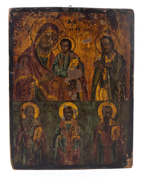 Russian icon of the Our Lady of ... 