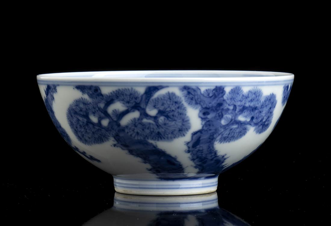 A BLUE AND WHITE’ PORCELAIN ... 