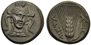 Lucania, Bronze, Metapontion, c. ... 