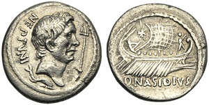Q. Nasidius, Denarius, Mint moving ... 