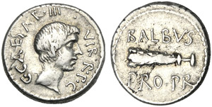 C. Caesar Octavianus e L. ... 