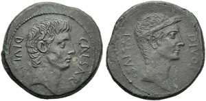 C. Caesar Octavianus, Bronze, ... 