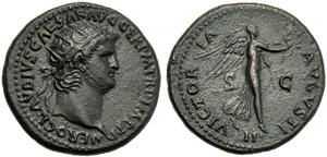 Nero (54-68), Dupondius, Rome, c. ... 