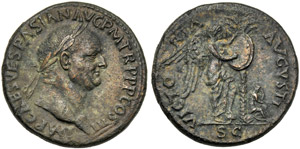 Vespasian (69-79), Sestertius, ... 