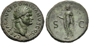 Domitian, as Caesar (Vespasian, ... 