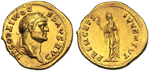 Domitian, as Caesar (Vespasian, ... 