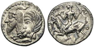 Sicilia, Litra, Himera, c. 450-420 ... 