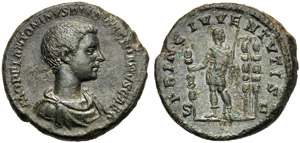 Diadumenian, as Caesar (Macrinus, ... 
