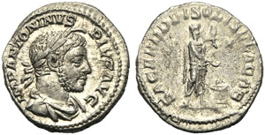 Elagabalus (218-222), Denarius, ... 