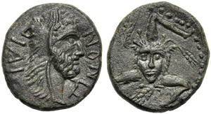 Sicily, As, Ietas, AD 10-20; AE (g ... 