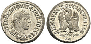 Filippo II (247-249), Tetradracma, ... 