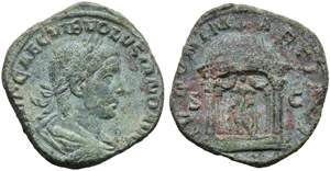 Volusian (251-253), Sestertius, ... 