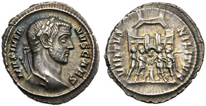 Galerius Maximianus, as Caesar ... 