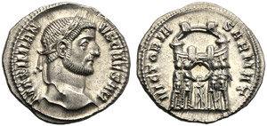 Galerius Maximianus, as Caesar ... 