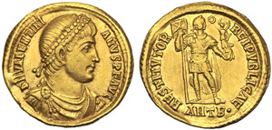 Valentinian I (364-375), Solidus, ... 