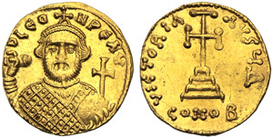 Leontius (695-698), Solidus, ... 