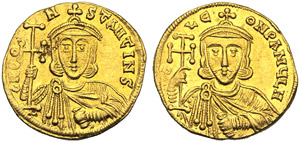 Constantine V (741-775), Solidus, ... 