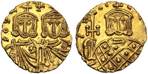 Constantinus V with Leon IV ... 