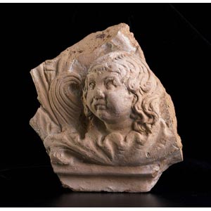 Antefissa romana con Eros I secolo ... 