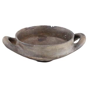 A two-handled clay vessel Etruria, ... 