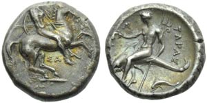 Apulia, Taranto, Nomos, c. 332-302 ... 