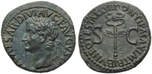Tiberius (14-37), As, Rome, c. AD ... 
