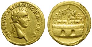 Claudius (41-54), Aureus, Rome, AD ... 