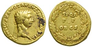 Claudius (41-54), Aureus, Rome, AD ... 