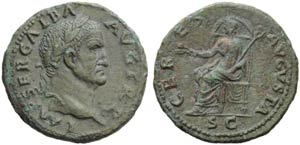 Galba (68-69), As, Rome, ... 