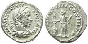 Elagabalo (218-222), Denario, ... 