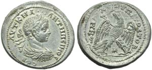 Elagabalus (218-222), Tetradrachm, ... 