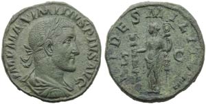 Maximinus I (235-238), Sestertius, ... 