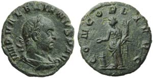 Valerian I (253-260), As, Rome, AD ... 