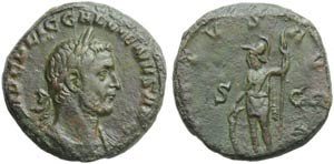 Gallieno (253-268), Sesterzio, ... 