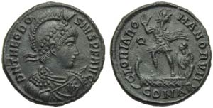 Teodosio I (379-395), cd. ... 