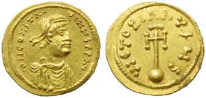 Costantino IV (668-685), Semisse, ... 