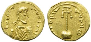 Costantino IV (668-685), Semisse, ... 