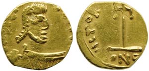 Tiberius III (698-705), Tremissis, ... 