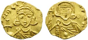 Leone III (717-741), Semisse, ... 