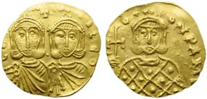 Constantinus V with Leon IV ... 