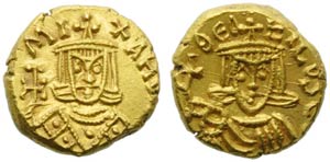 Michele II con Teofilo (820-829), ... 