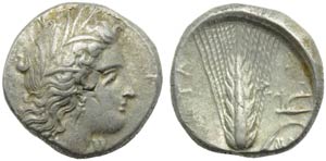Lucania, Metapontion, Stater, c. ... 