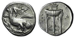 Bruttium, Kroton, c. 350-300 BC. ... 