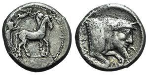 Sicily, Gela, c. 475-470 BC. AR ... 