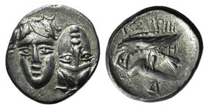 Moesia, Istros, 4th century BC. AR ... 