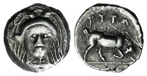 Skythia, Tyra, c. 310-300 BC. AR ... 