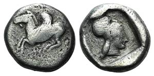 Corinth, c. 480-400 BC. AR Stater ... 