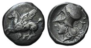 Corinth, c. 345-307 BC. AR Stater ... 